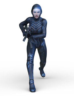 3D cg işleme kahraman