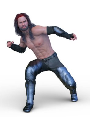 güçlü adam 3D cg render