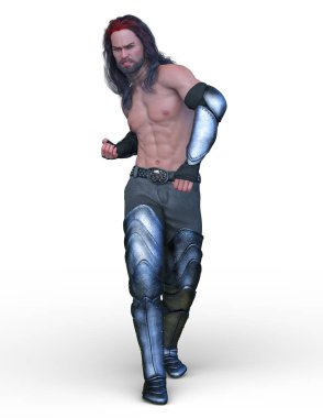 güçlü adam 3D cg render