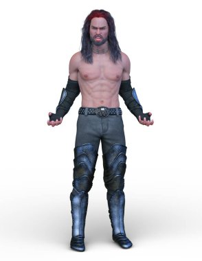 güçlü adam 3D cg render