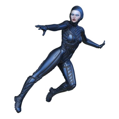 3D cg işleme kahraman 