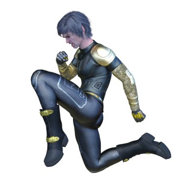 3D cg işleme kahraman