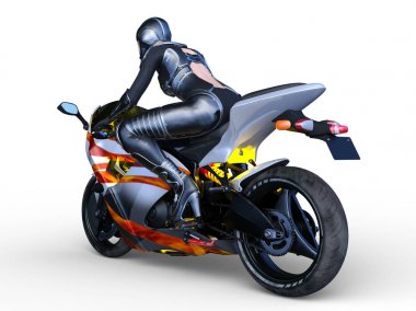 motorcu 3D cg render