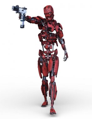 3d cg işleme robot