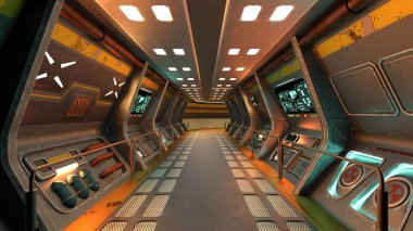 teknoloji alanı 3D CG render