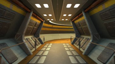 teknoloji alanı 3D CG render