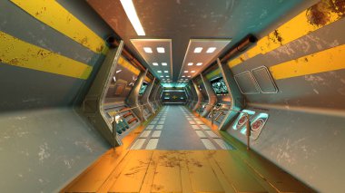 teknoloji alanı 3D CG render