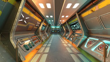 teknoloji alanı 3D CG render