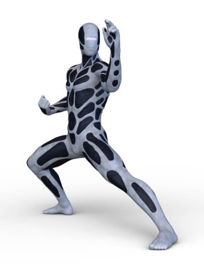 3D cg işleme kahraman