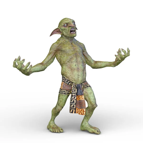 3D CG rendering of goblin