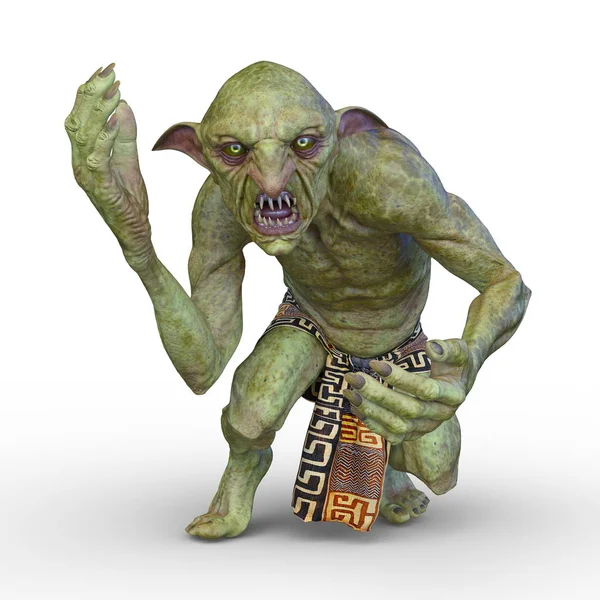 Rendering Goblin — Stock Photo, Image