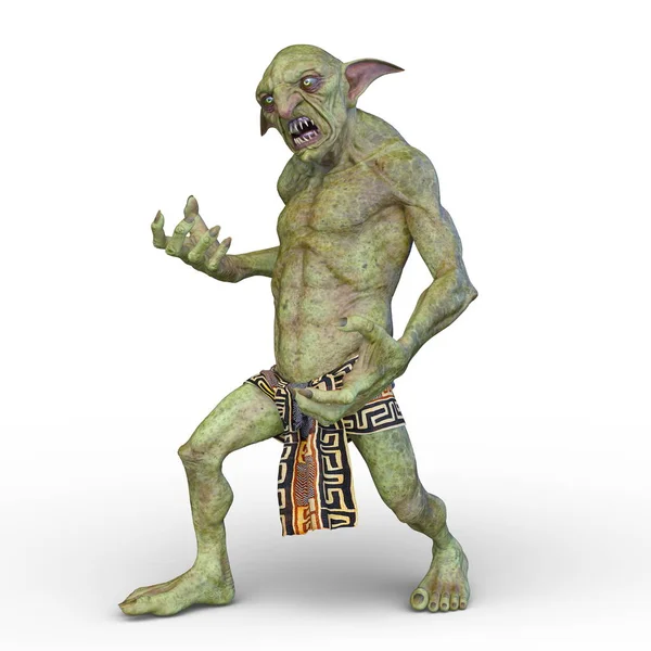 3D CG rendering of goblin