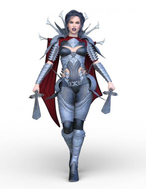 3D cg işleme seksi savaşçı