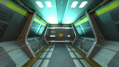 teknoloji alanı 3D CG render