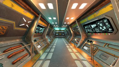 teknoloji alanı 3D CG render