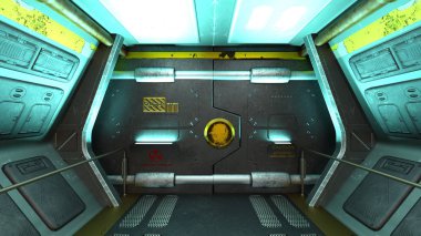 teknoloji alanı 3D CG render