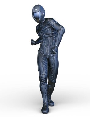 3D cg işleme kahraman