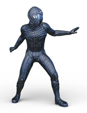 3D cg işleme kahraman