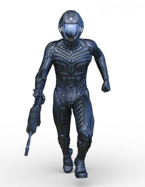 3D cg işleme kahraman