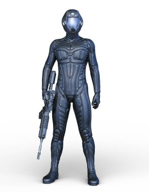 3D cg işleme kahraman