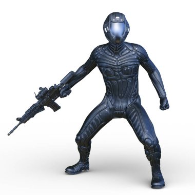 3D cg işleme kahraman