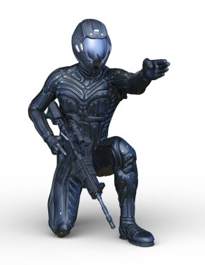 3D cg işleme kahraman