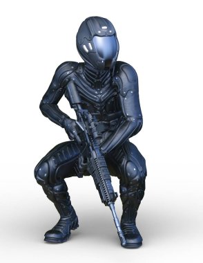 3D cg işleme kahraman