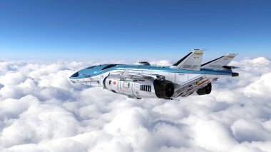 uzay gemisi 3D cg render. Bu görüntü bir şekilde döşenmiş tarafından Nasa unsurları.