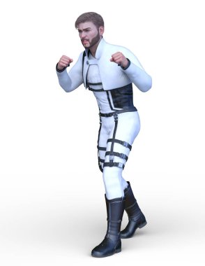 3D cg işleme kahraman