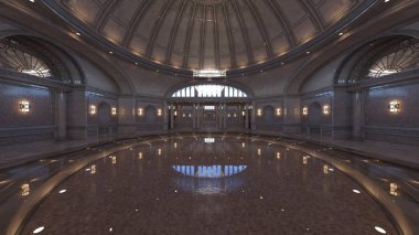 3D cg işleme ikamet 