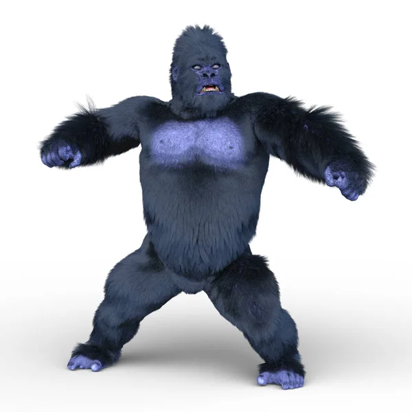 Rendering Gorilla — Stockfoto