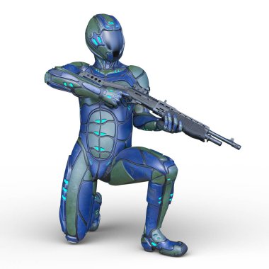 tel çerçeve adam 3D CG render