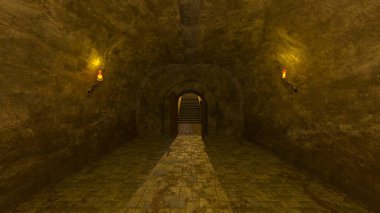 3D cg işleme antik kalıntıları