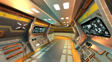 teknoloji alanı 3D CG render