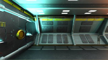 teknoloji alanı 3D CG render