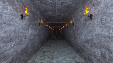 3D cg işleme antik kalıntıları