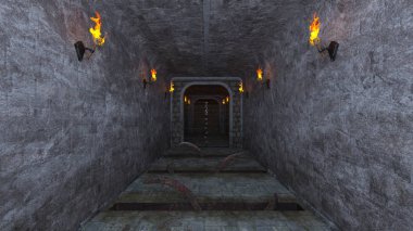 3D cg işleme antik kalıntıları