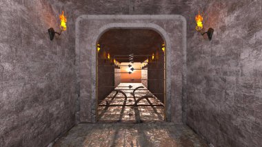 3D cg işleme antik kalıntıları