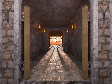 3D cg işleme antik kalıntıları