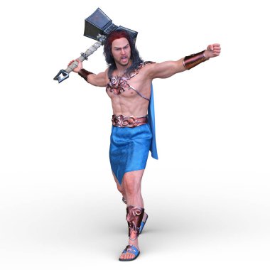 3D cg işleme savaşçı