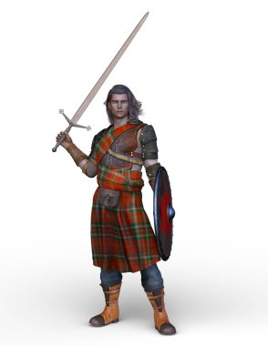 3D cg işleme savaşçı