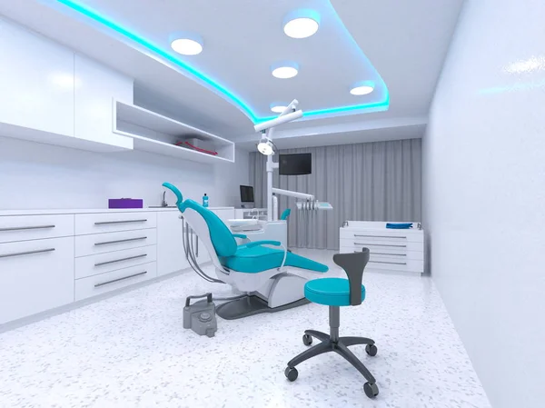 3D CG rendering of Medical space