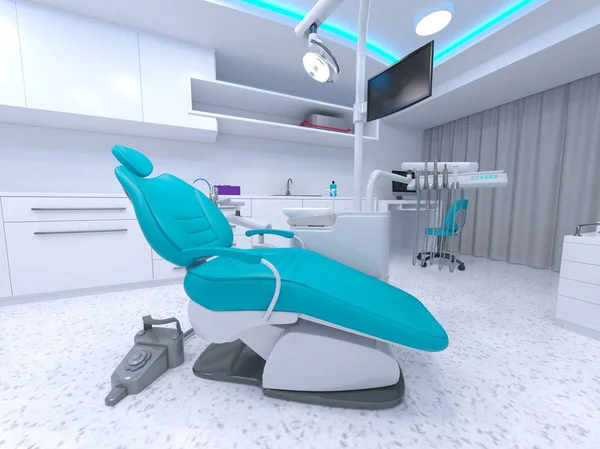 Rendering Medical Space — Stock Photo, Image