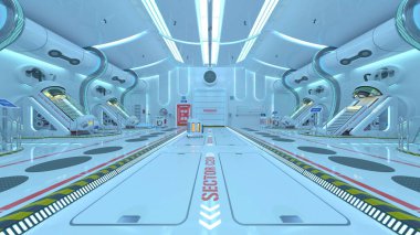 teknoloji alanı 3D CG render