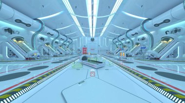 teknoloji alanı 3D CG render