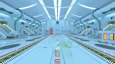 teknoloji alanı 3D CG render