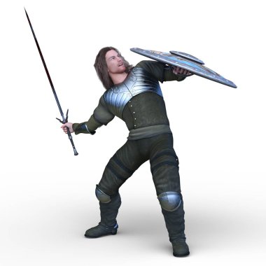 3D cg işleme savaşçı