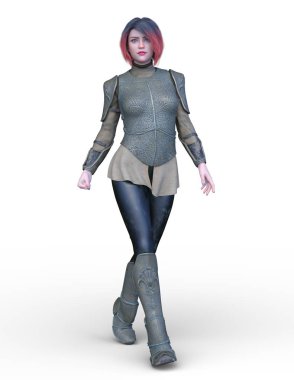 3D cg işleme kahraman 