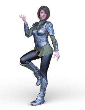 3D cg işleme kahraman 