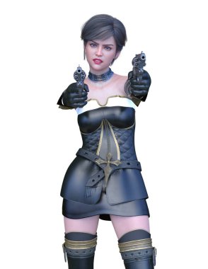 3D cg işleme kahraman 